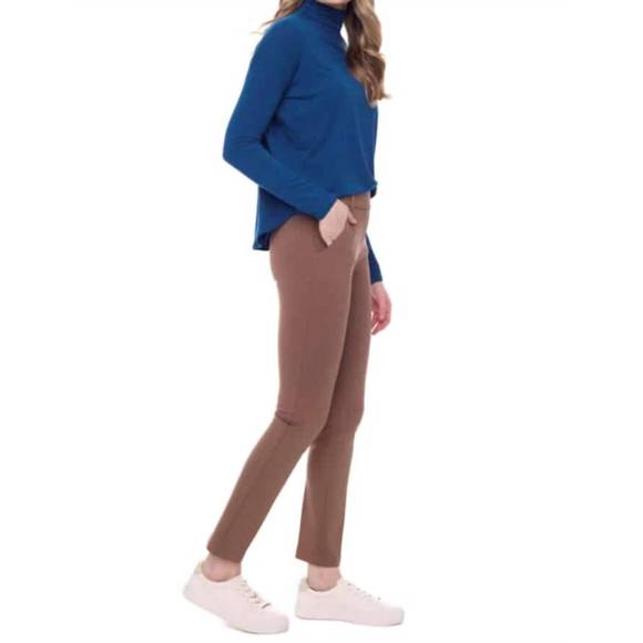 NEW I LOVE TYLER MADISON bonnie trouser in camel - Picture 2 of 3